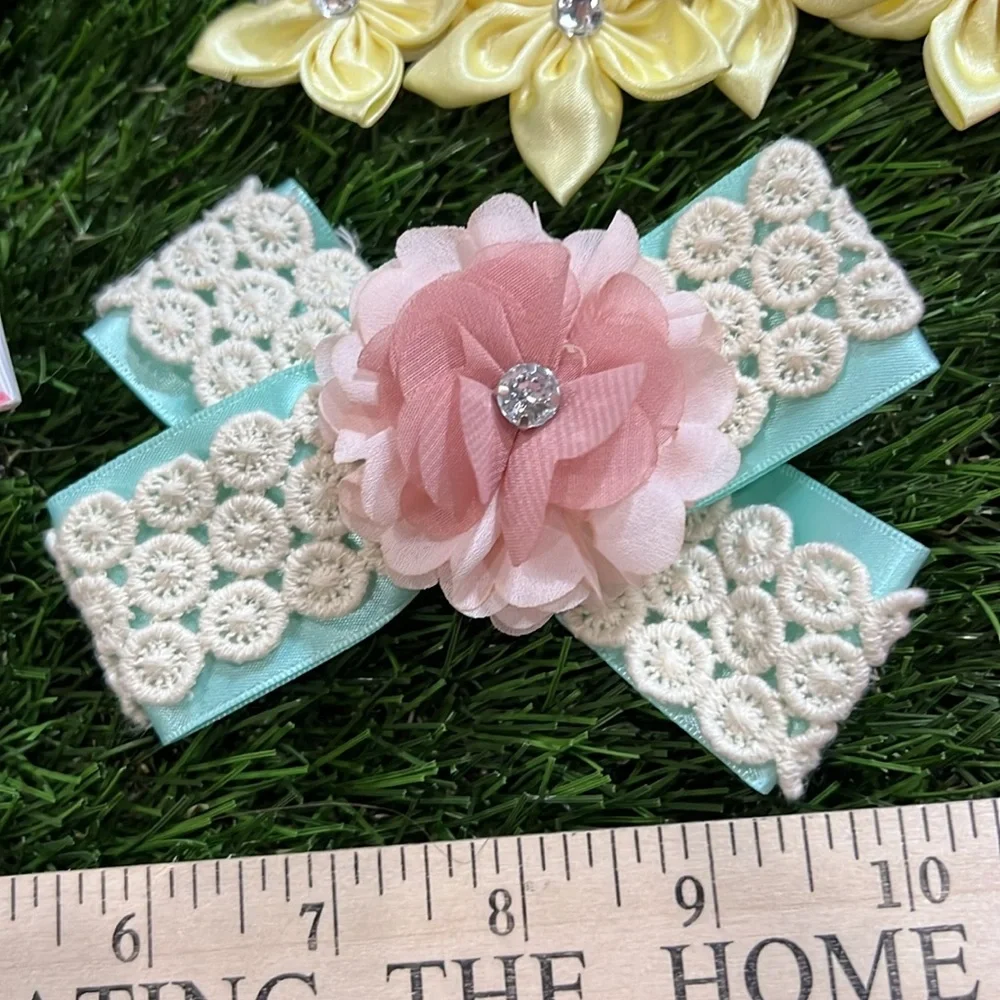 Large Hair Bow Collection - 8 pieces